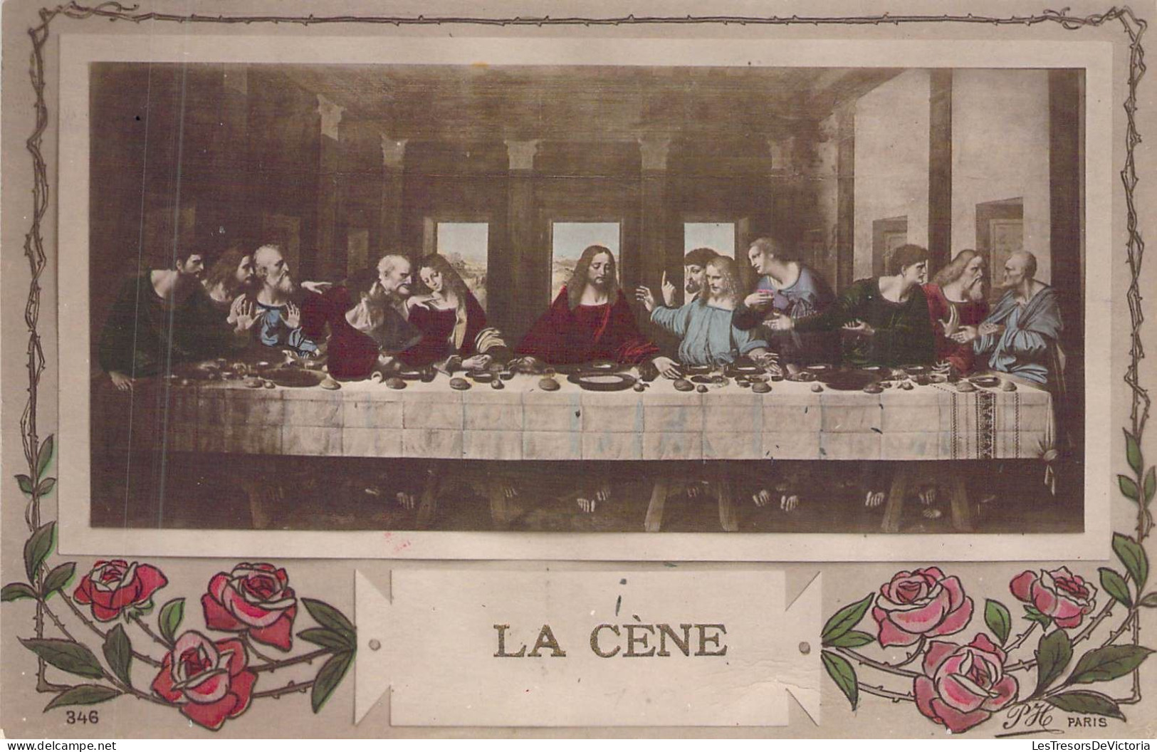 RELIGIEUX & CROYANCES - LA Cène - Carte Postale Ancienne - Other & Unclassified