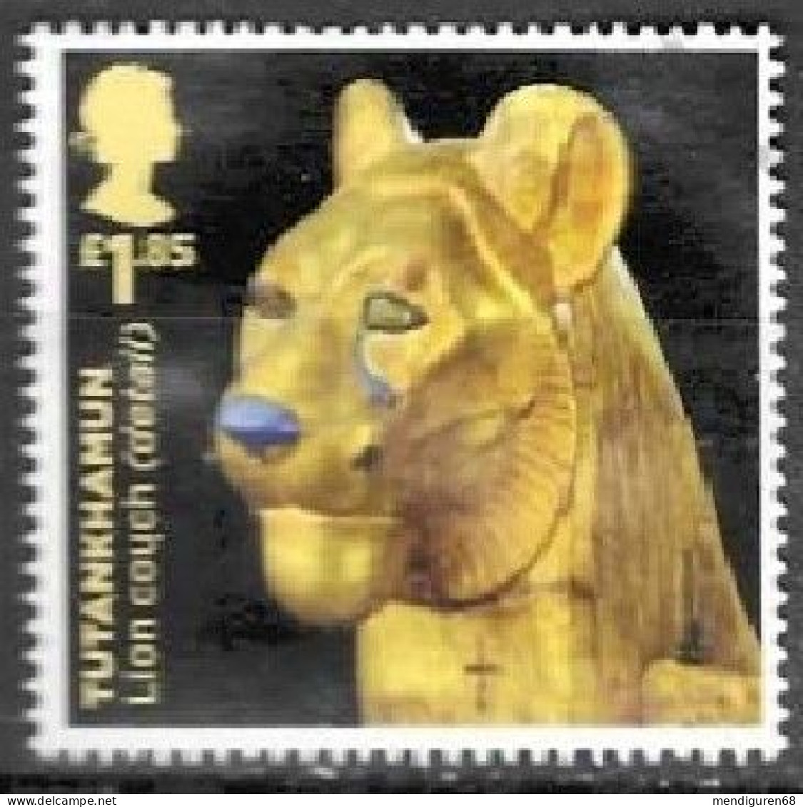 GROSSBRITANNIEN GRANDE BRETAGNE GB 2022 TUTANKHAMUN: LION COUCH £1.85 USED SG 4747 MI 5082 YT 5479 SN 4307 - Gebruikt