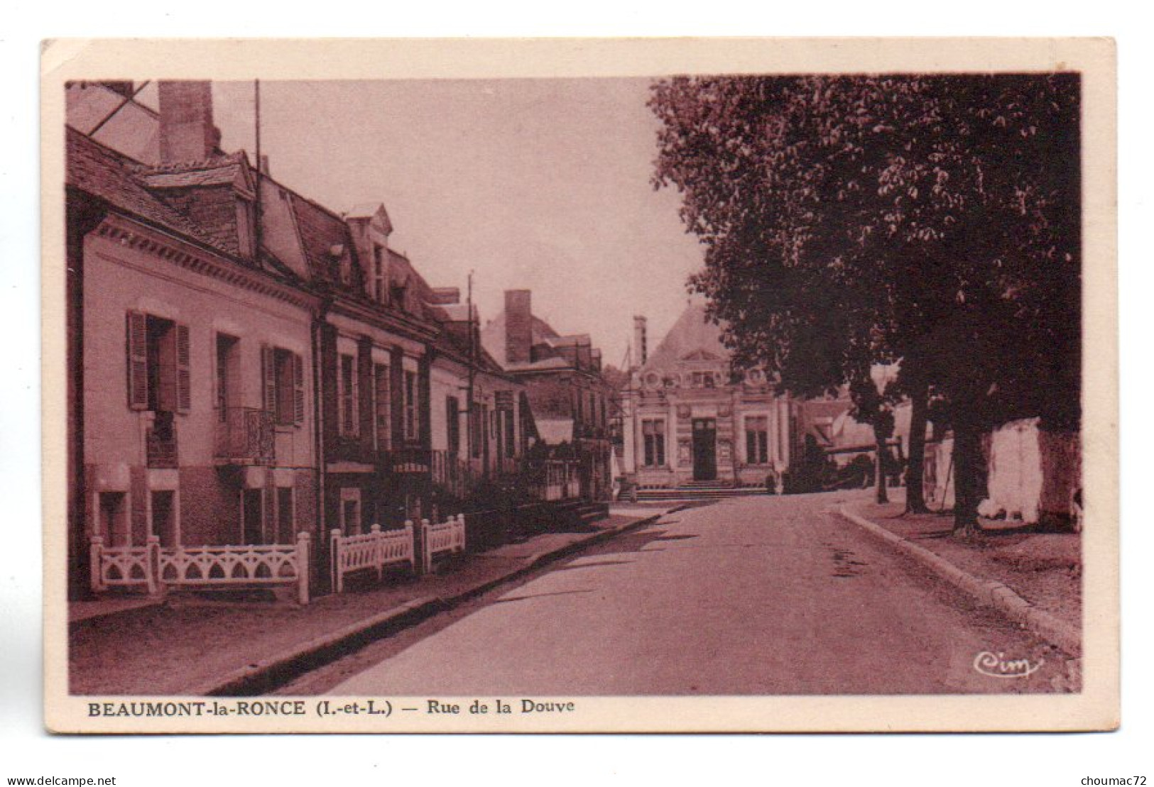 (37) 3748, Beaumont La Ronce, Combier, Rue De La Douve - Beaumont-la-Ronce