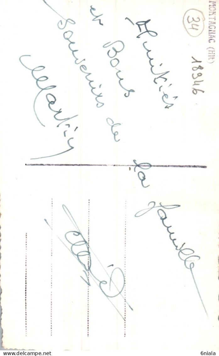 18946  MONTAGNAC    (2 Scans ) 34 - Montagnac