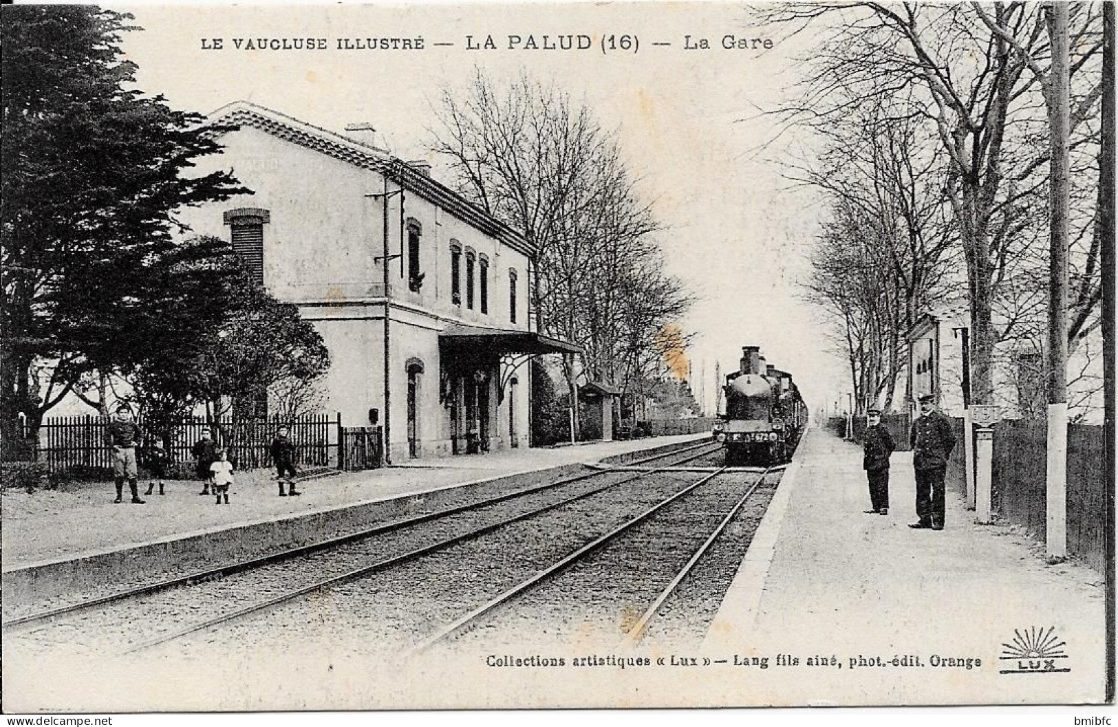 LE VAUCLUSE ILLUSTRÉ - TB Cpa - LA PALUD (16)  - La Gare - Lapalud