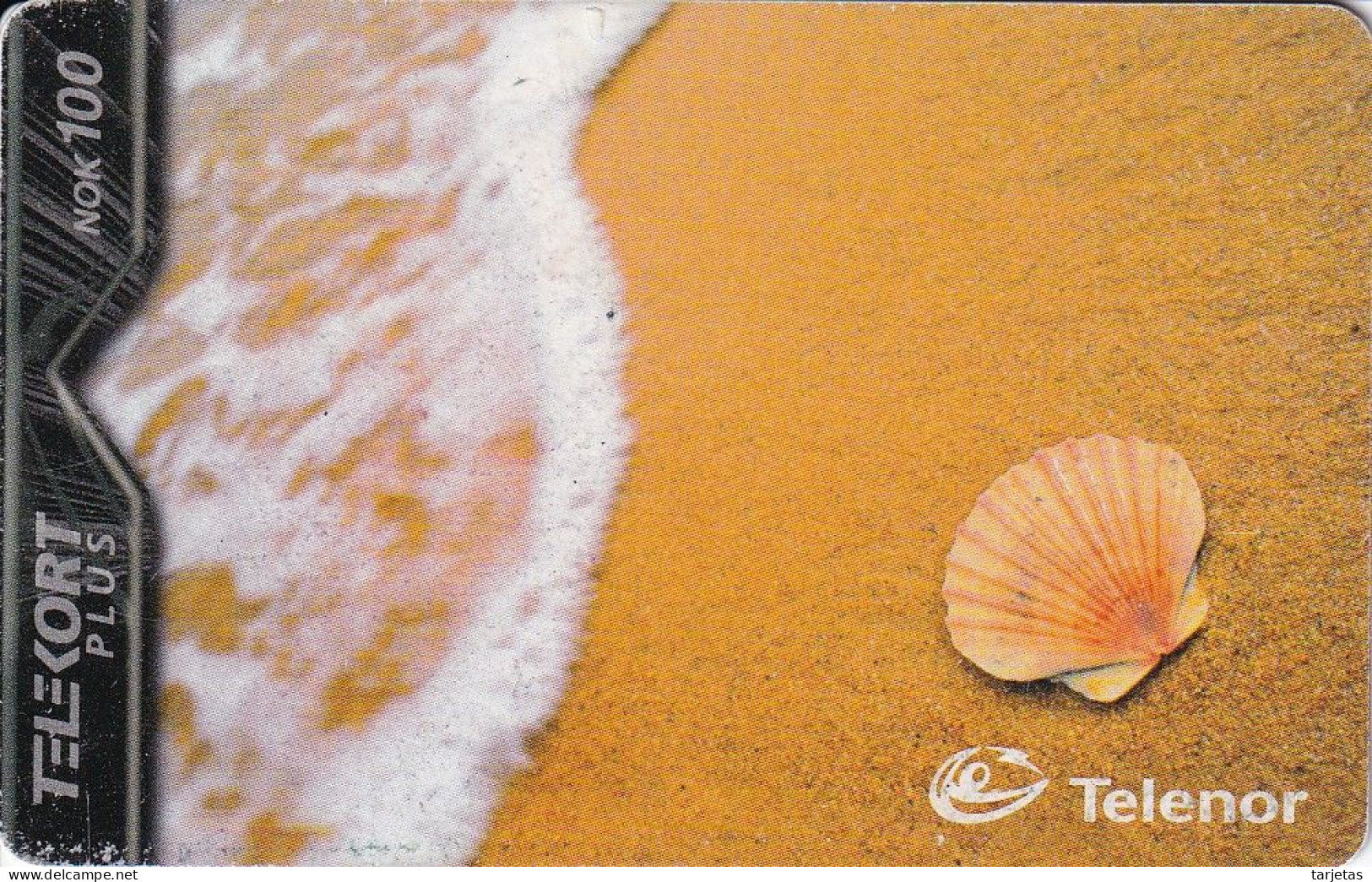 TARJETA DE NORUEGA DE UNA CARACOLA (SEA SHELL) - Fische