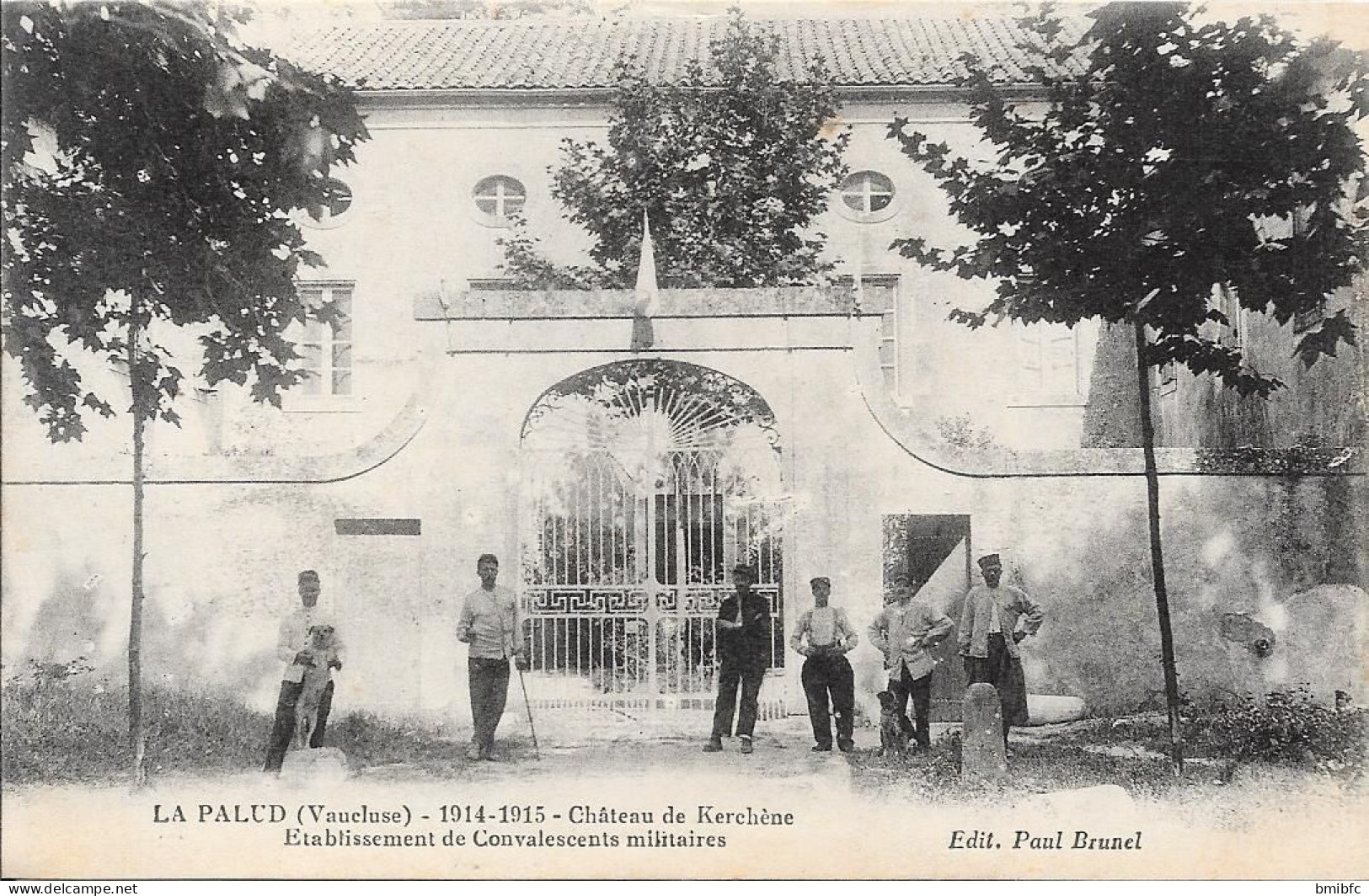 LA PALUD - 1914-915 Château De Kerchène - Établissement De Convalescents Militaires - Lapalud