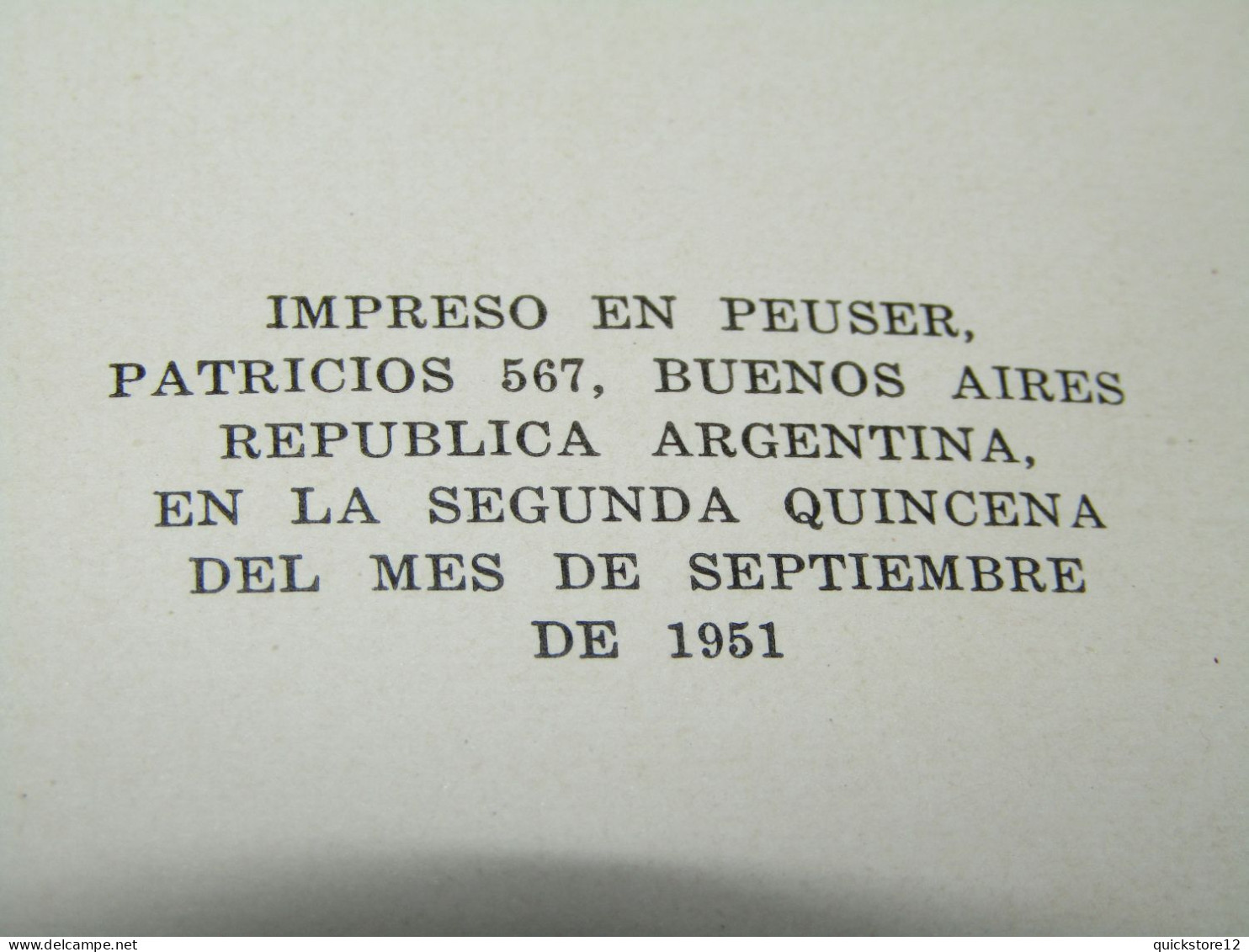 La razón de mi vida - Eva Perón AUTOGRAFIADO - Ediciones Peuser