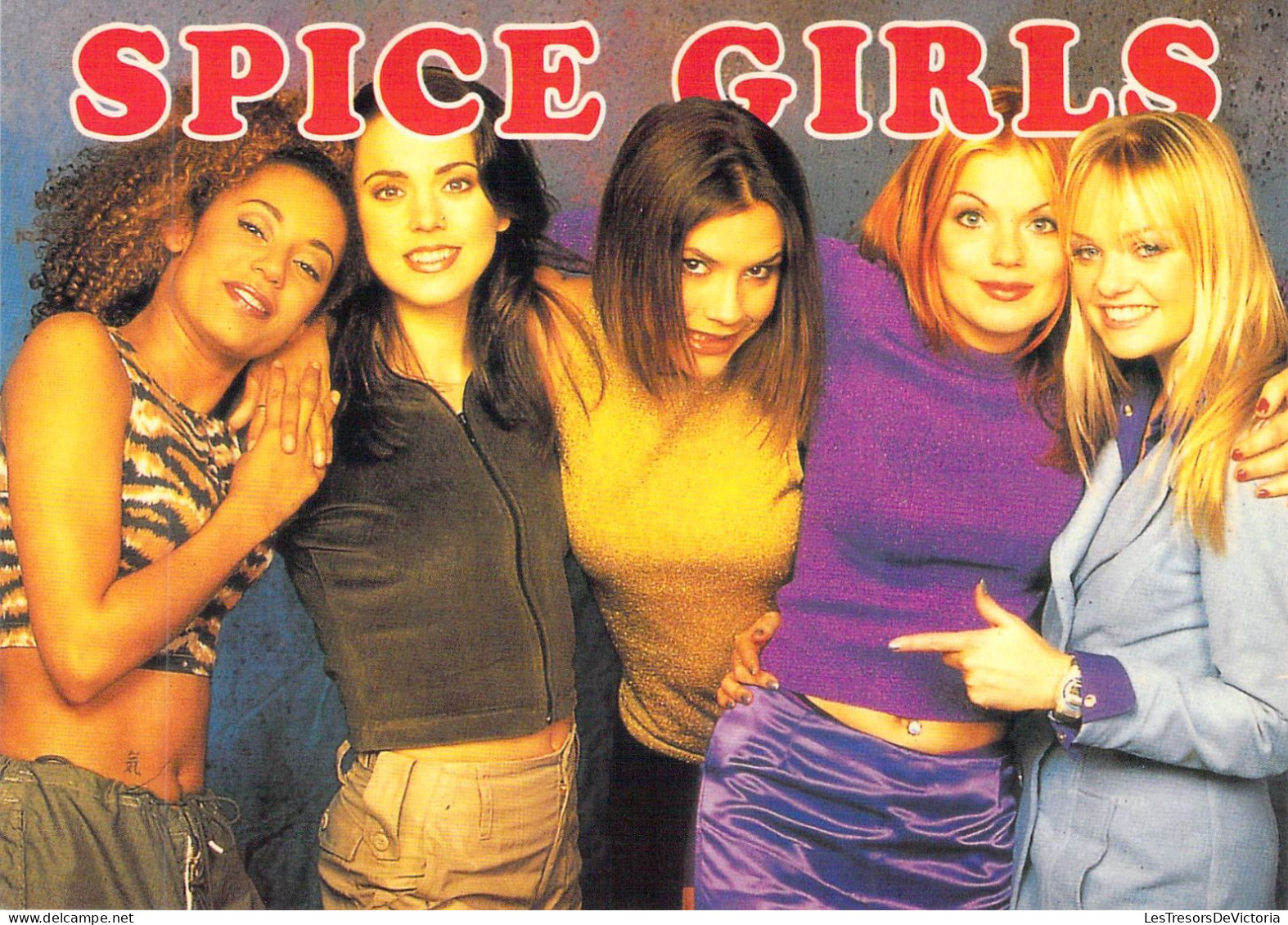 CELEBRITES - CHANTEURS & MUSICIENS - SPICE GIRLS - Carte Postale Ancienne - Singers & Musicians