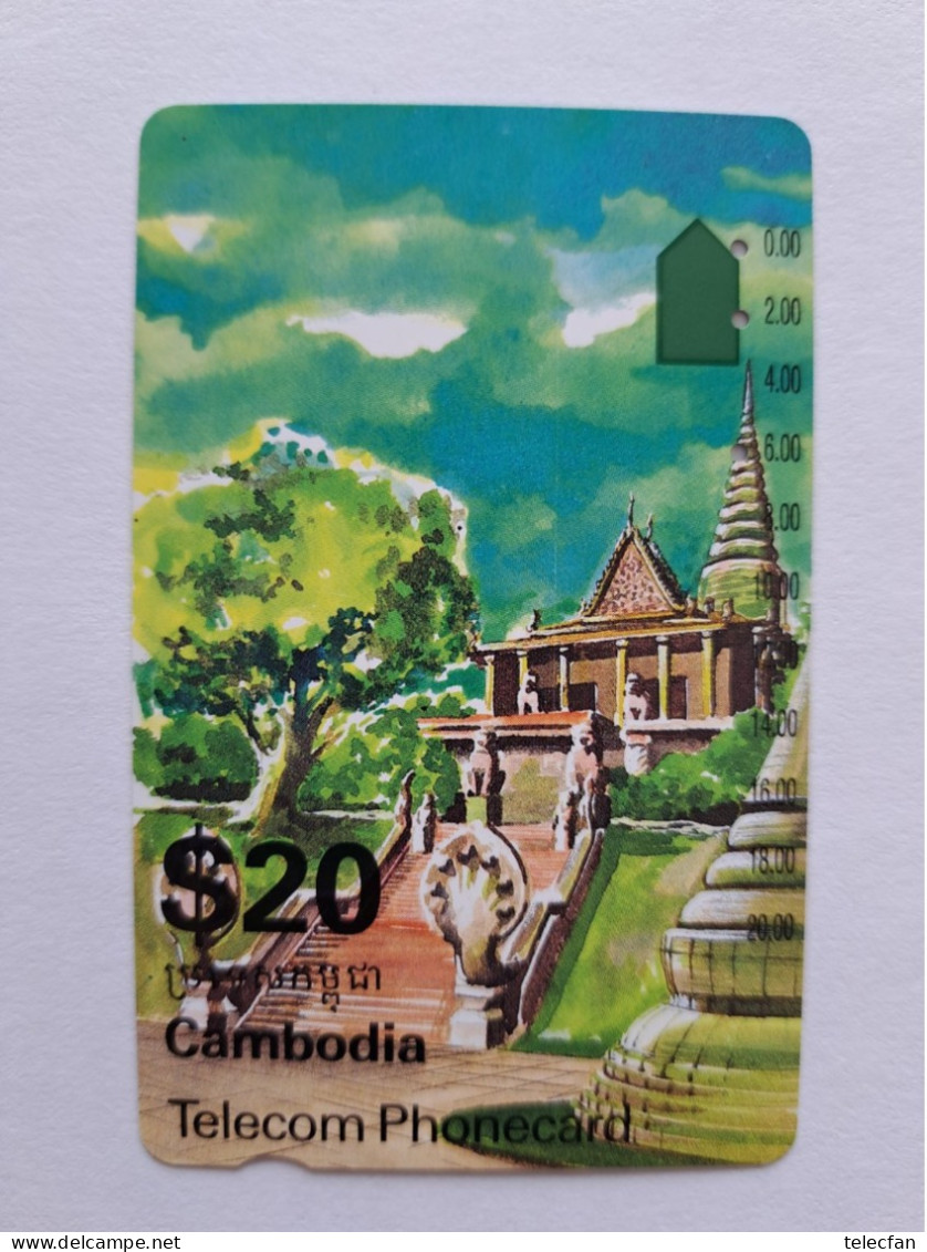 CAMBODGE TEMPLE 20$ UT - Kambodscha