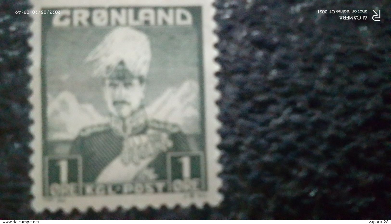 GRÖNLAND--1938-       1ÖRE        KİNG   C HRİSTİAN  X.     . USED - Gebraucht