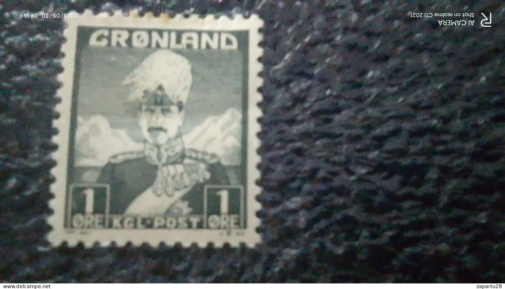 GRÖNLAND--1938-       1ÖRE        KİNG   C HRİSTİAN  X.     . USED - Oblitérés