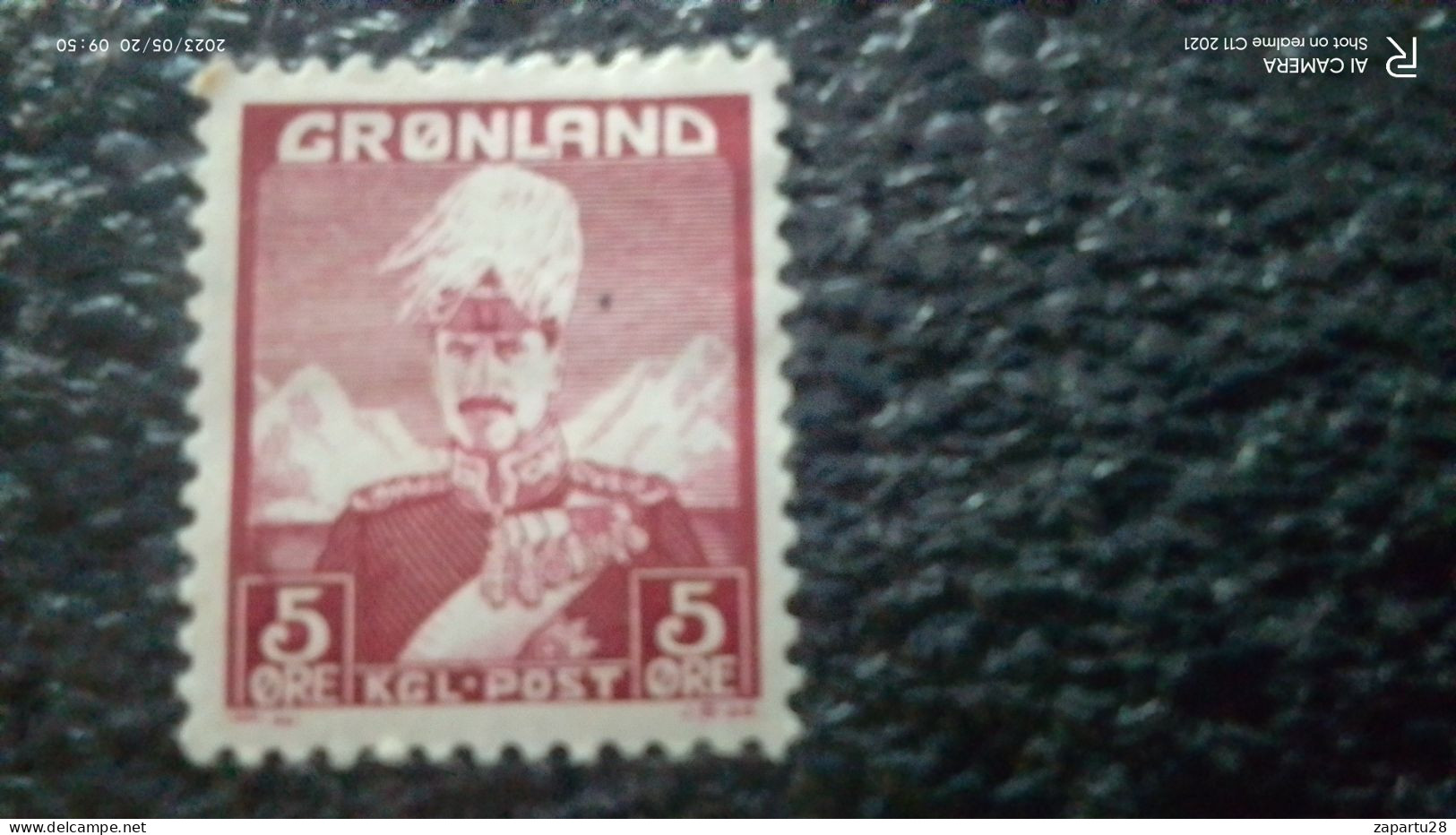 GRÖNLAND--1938-       1ÖRE        KİNG   C HRİSTİAN  X.     . UNUSED - Used Stamps