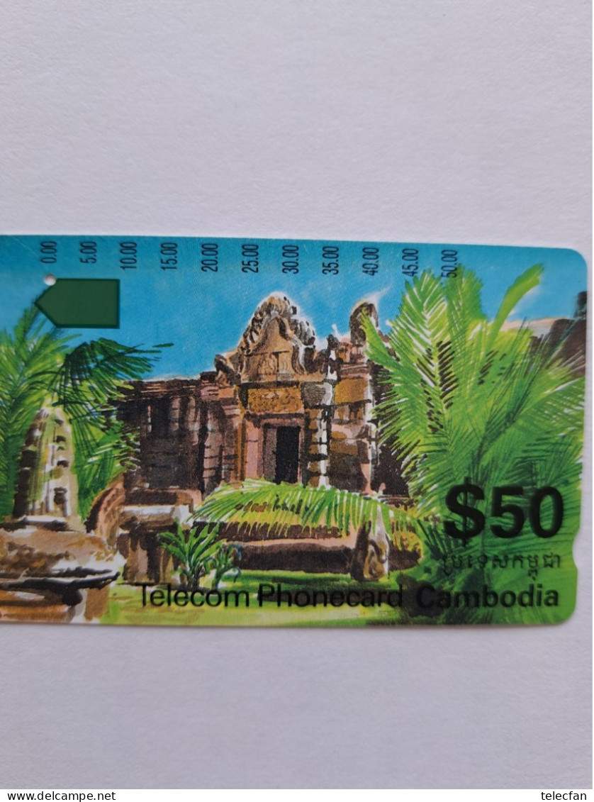 CAMBODGE TEMPLE 50$ UT - Kambodscha