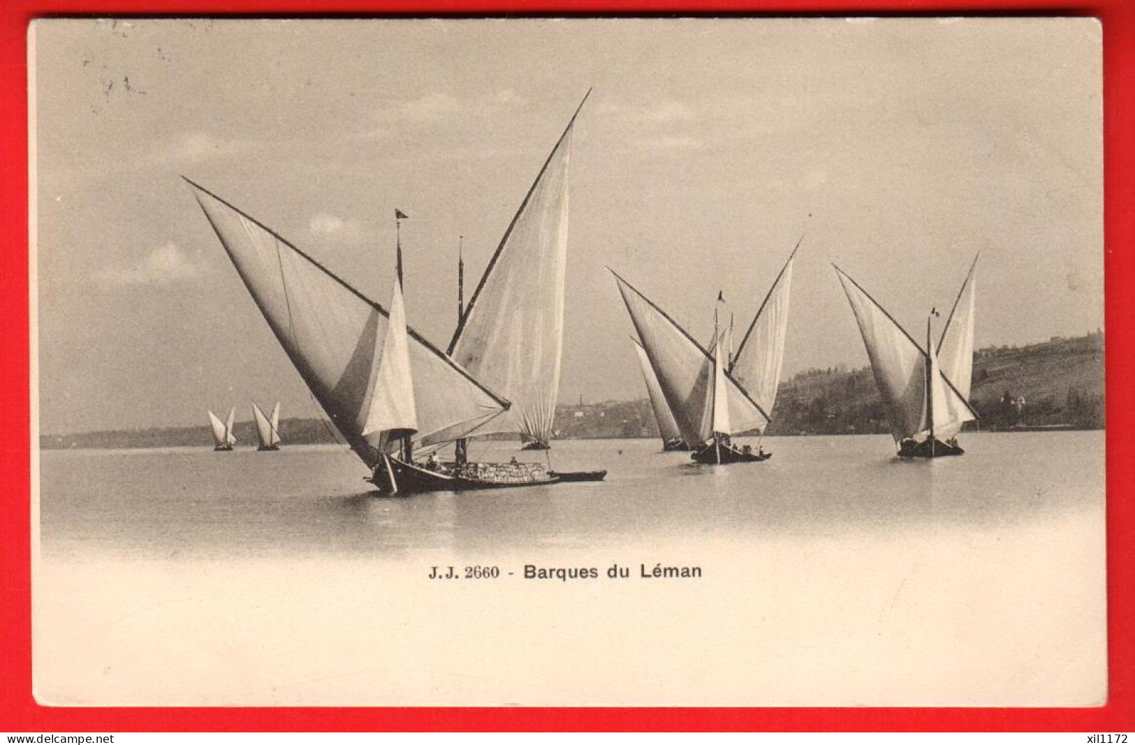 ZVC-23 Barques Du Léman Pour Le Transport De Pierres De Meillerie Tampon Gare-CFF Cully 1948 Avec Timbre Chateau Chillon - Cully