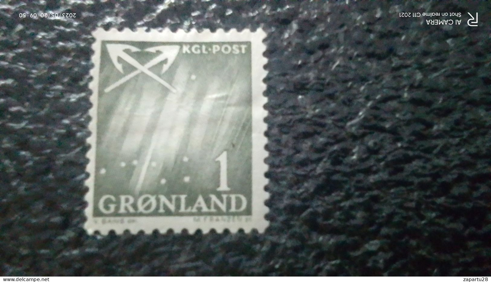 GRÖNLAND--1963       1ÖRE            . UNUSED - Used Stamps