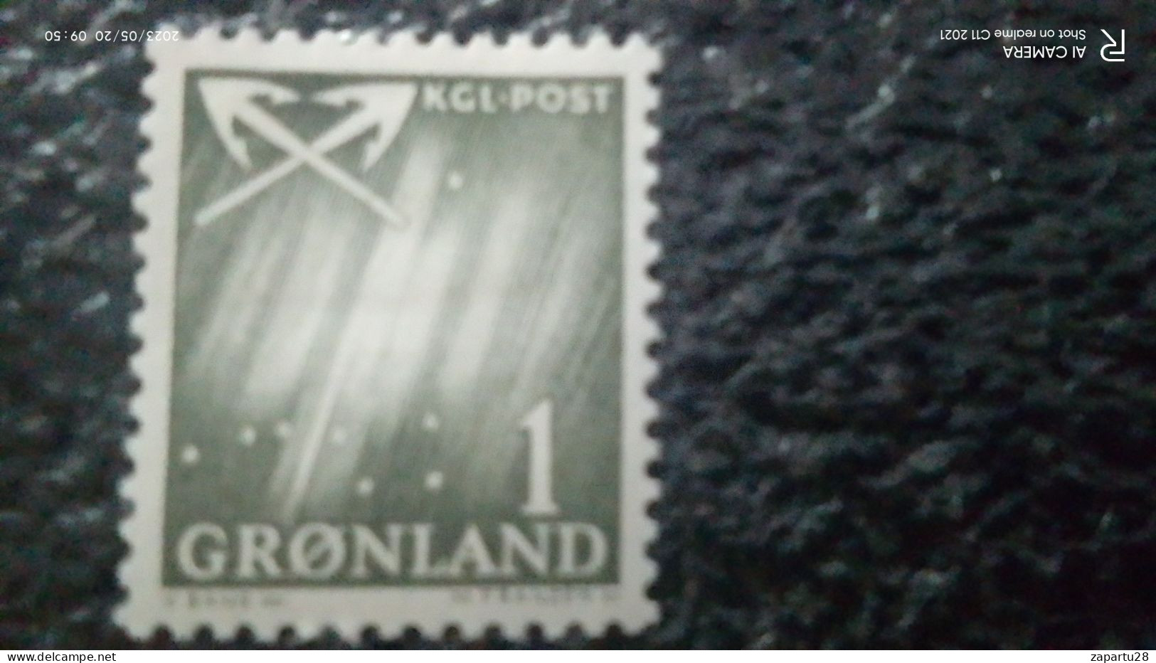 GRÖNLAND--1963       1ÖRE            . UNUSED - Gebruikt