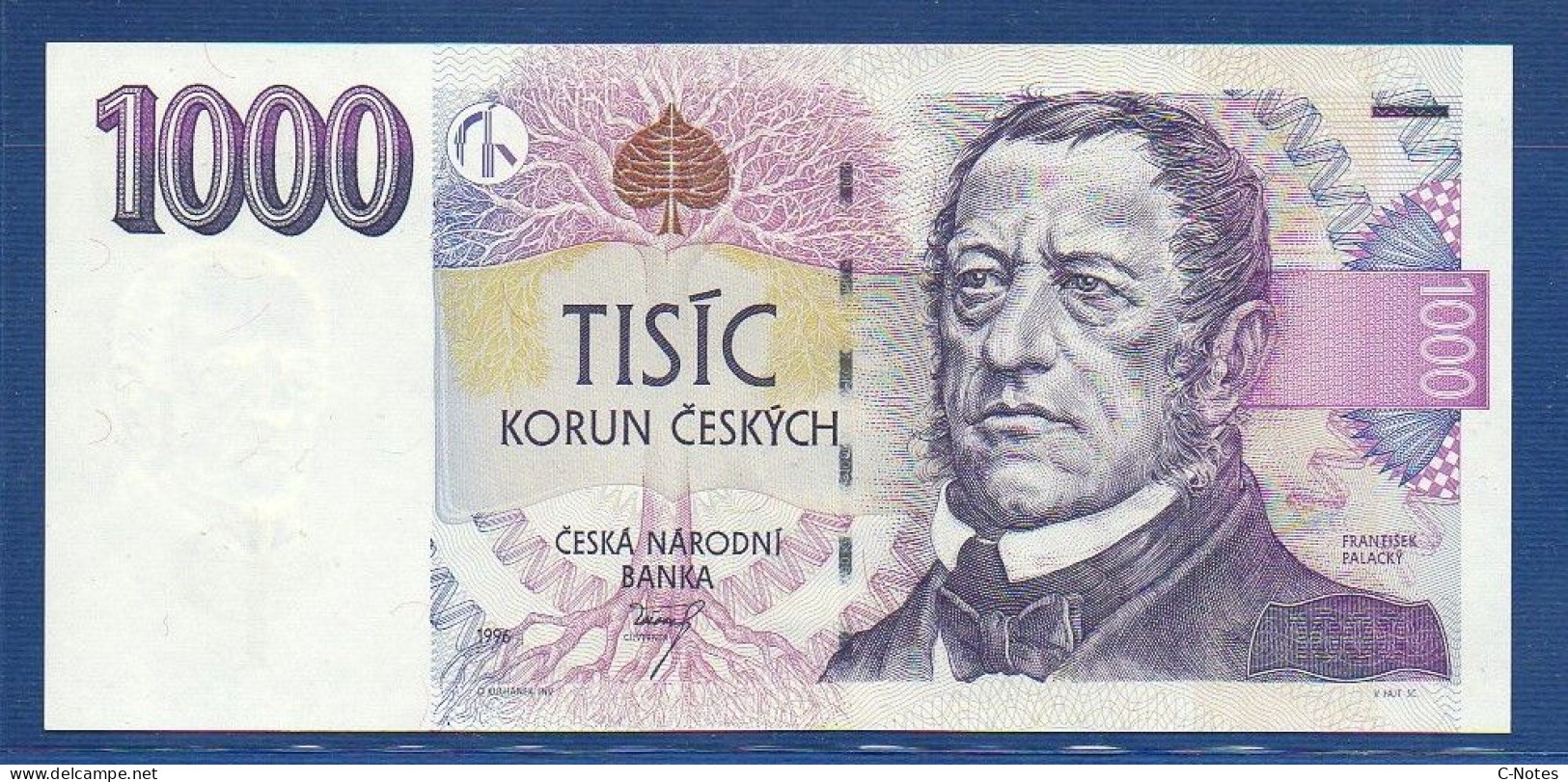 CZECHIA - CZECH Republic - P.15a – 1000 Korun 1996 UNC, S/n C42 085139 - Tchéquie