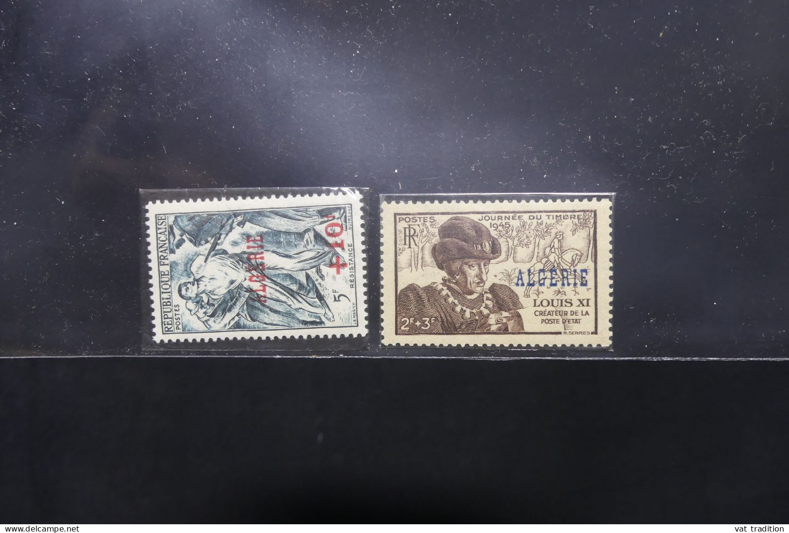ALGERIE - Petite collection mais les timbres sont luxes ** - Les charnières sont sur les bords de feuille - A 57