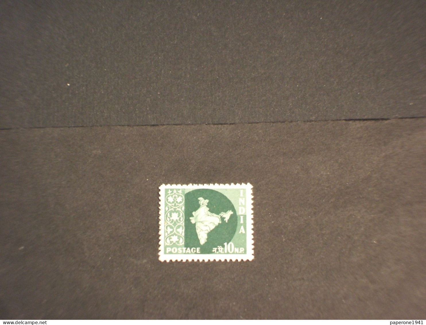INDIA - 1957/8 CARTA 10 Np. - NUOVO(+) - Neufs