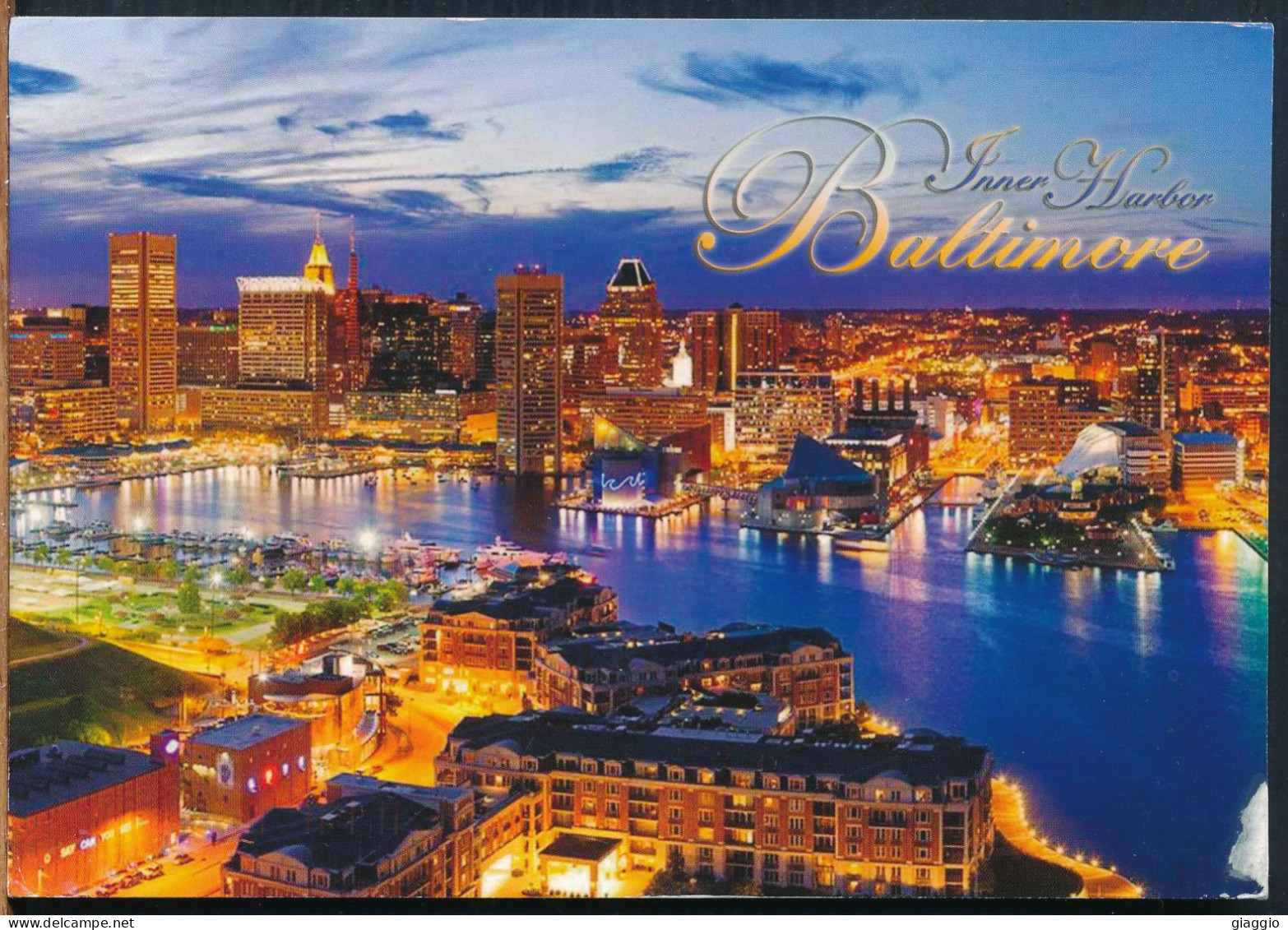 °°° 5655 - USA - MD - INNER HARBOR BALTIMORE - 2022 With Stamps °°° - Baltimore