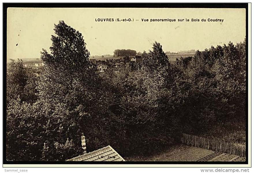 Louvres  -  Vue Panoramique Sur Le Bois Du Coudray  -  Ansichtskarte Ca.1941    (2343) - Louvres