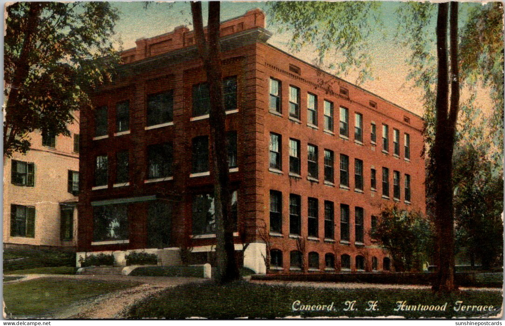 New Hampshire Concord Huntwood Terrace 1911 - Concord