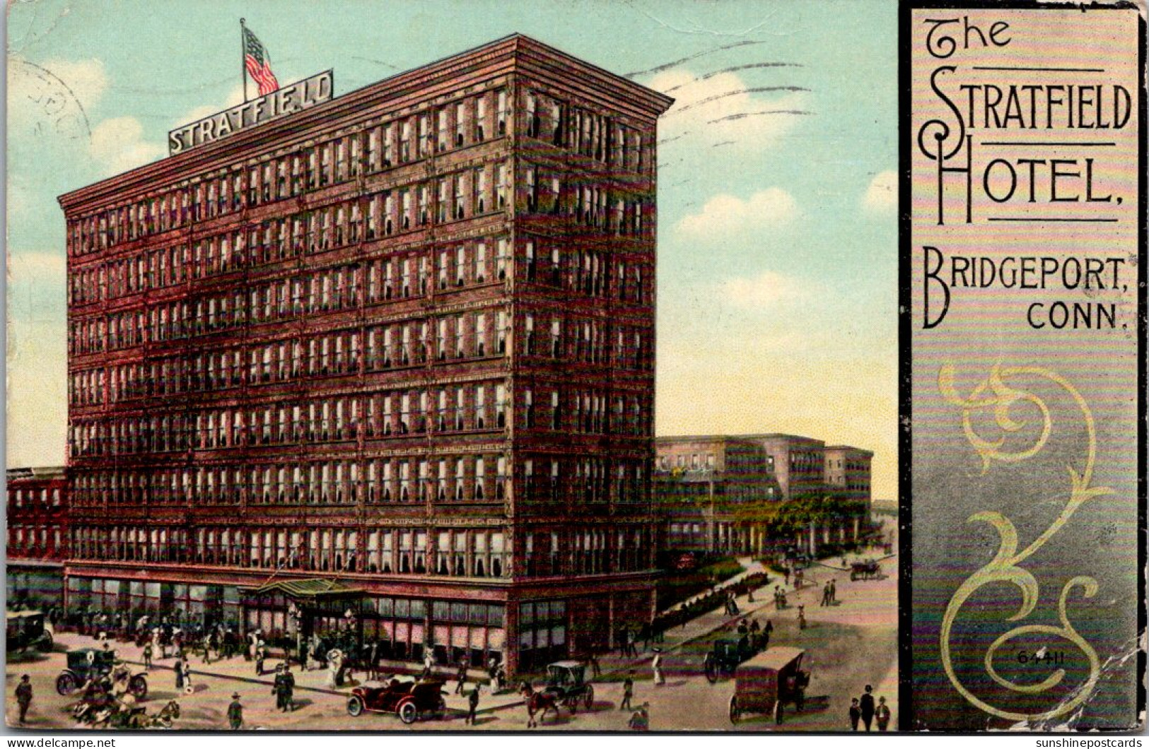 Connecticut Bridgeport The Stratfield Hotel 1913 - Bridgeport