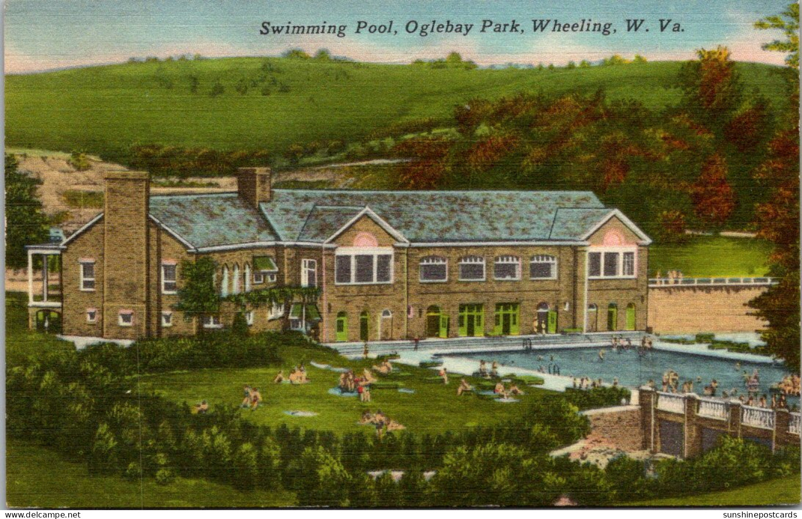 West Virginia Wheeling Oglebay Park Swimming Pool  - Wheeling