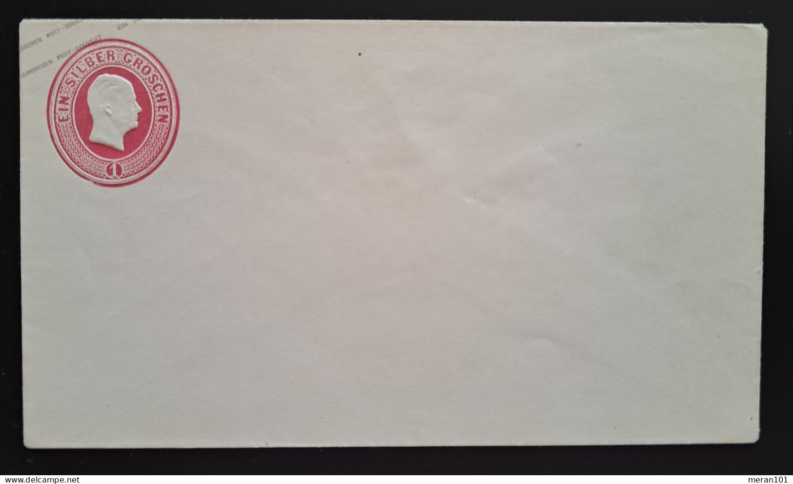 Preußen, Umschlag U17 Neudruck Type I - Postal  Stationery