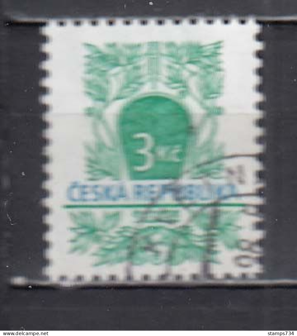 Czech Rep. 1995 - Regular Stamps, 3 Kr., Mi-Nr. 94, Used - Unused Stamps