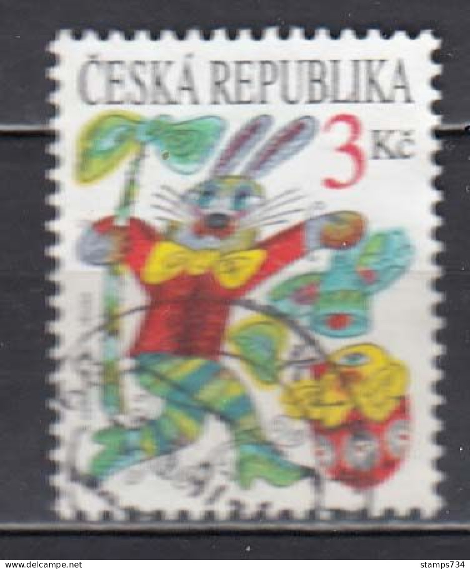 Czech Rep. 1997 - Easter, Mi-Nr. 134, Used - Used Stamps