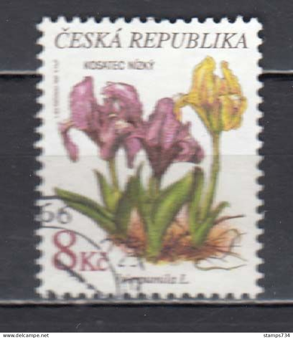 Czech Rep. 1997 - Flower, 8 Kr., Mi-Nr. 138, Used - Used Stamps