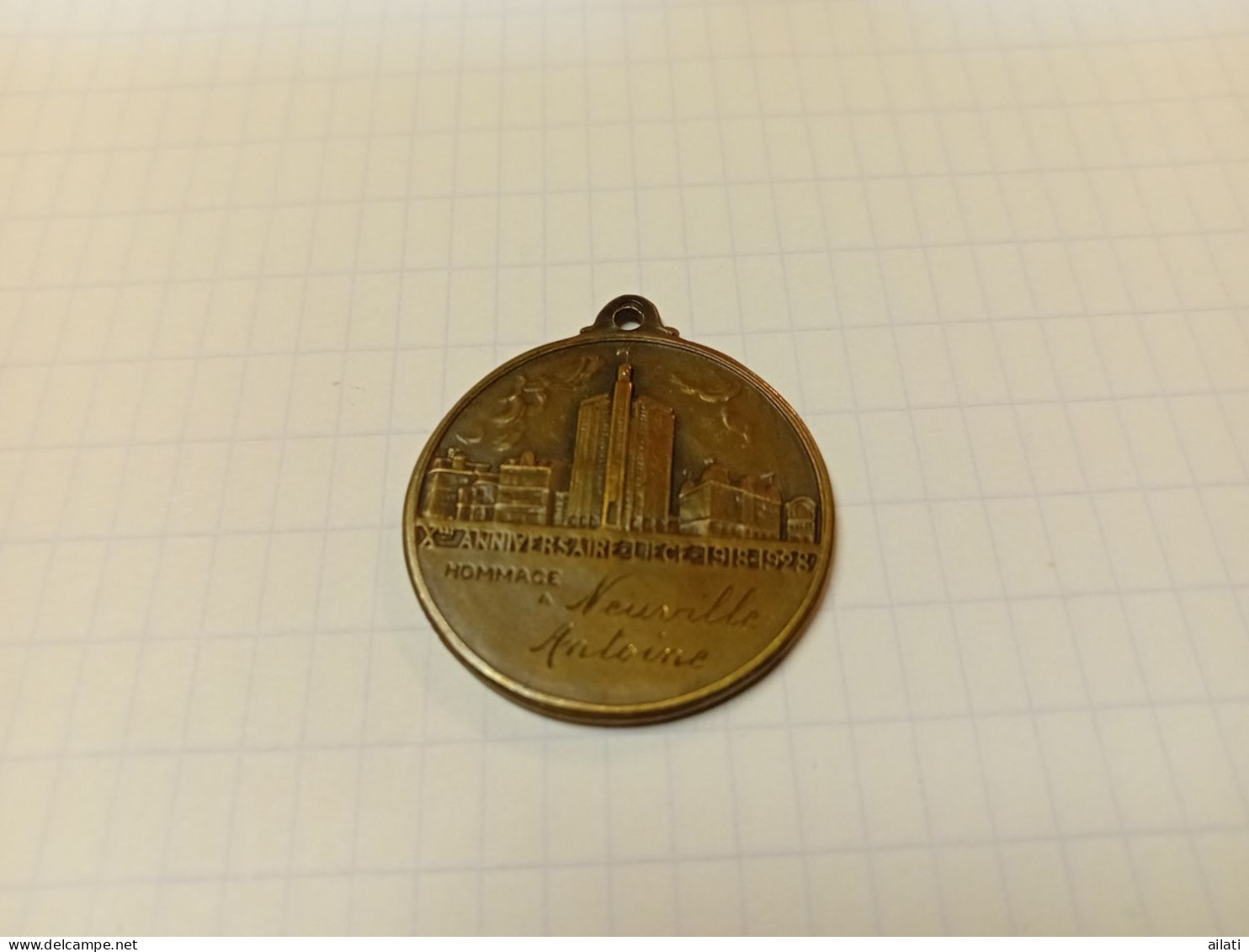 Médaille De La Ville De Liège - Profesionales / De Sociedad