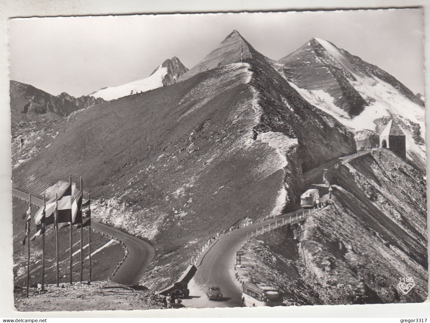 C8790) GROSSGLOCKNER HOCHALPENSTRASSE - Fuschertörl - M. Gr. Glockner - Sonnenwelleck - BUS U. AUTO Details - Heiligenblut