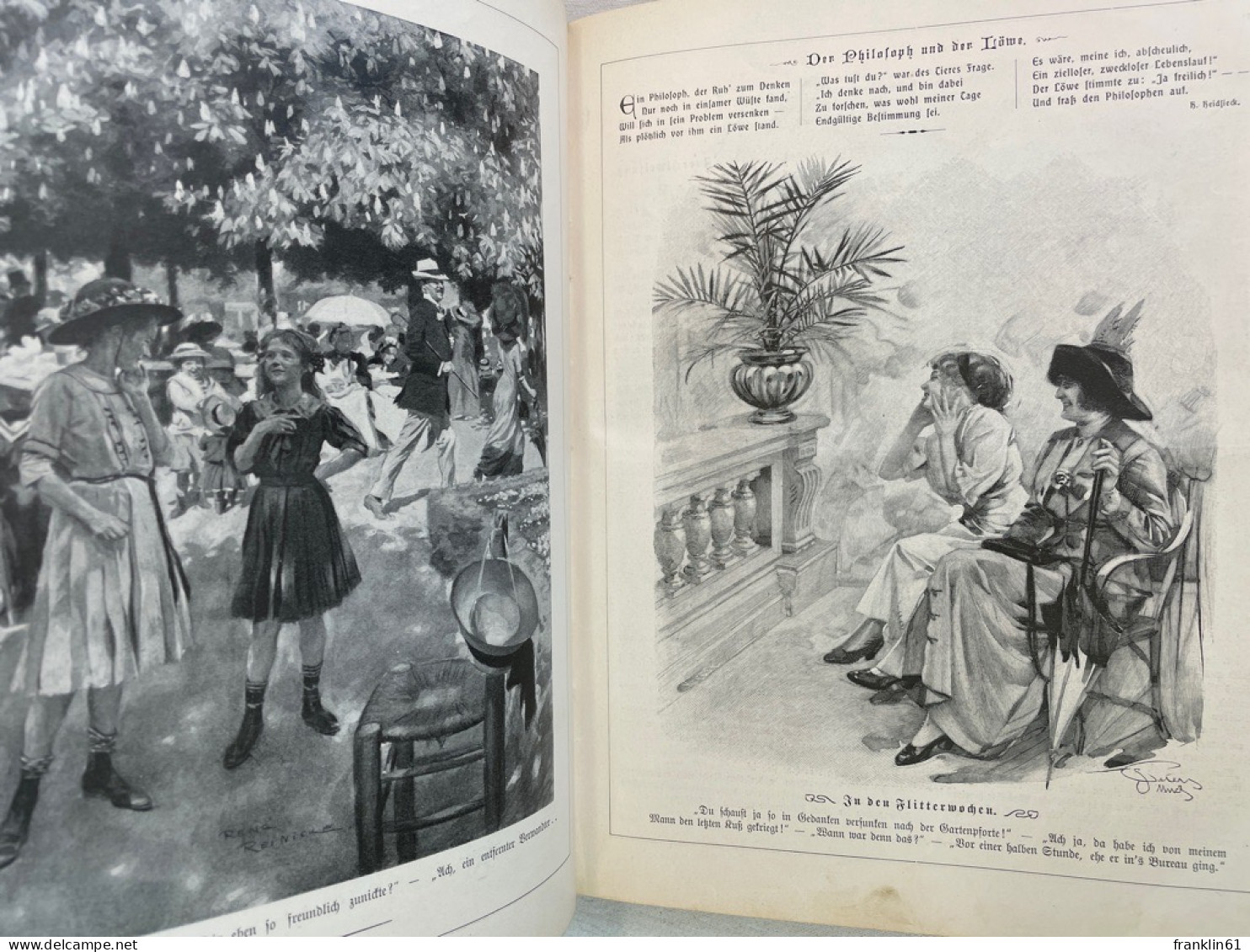 Fliegende Blätter. 1911, 1912. Nummer 3466- - 3518. - Altri & Non Classificati