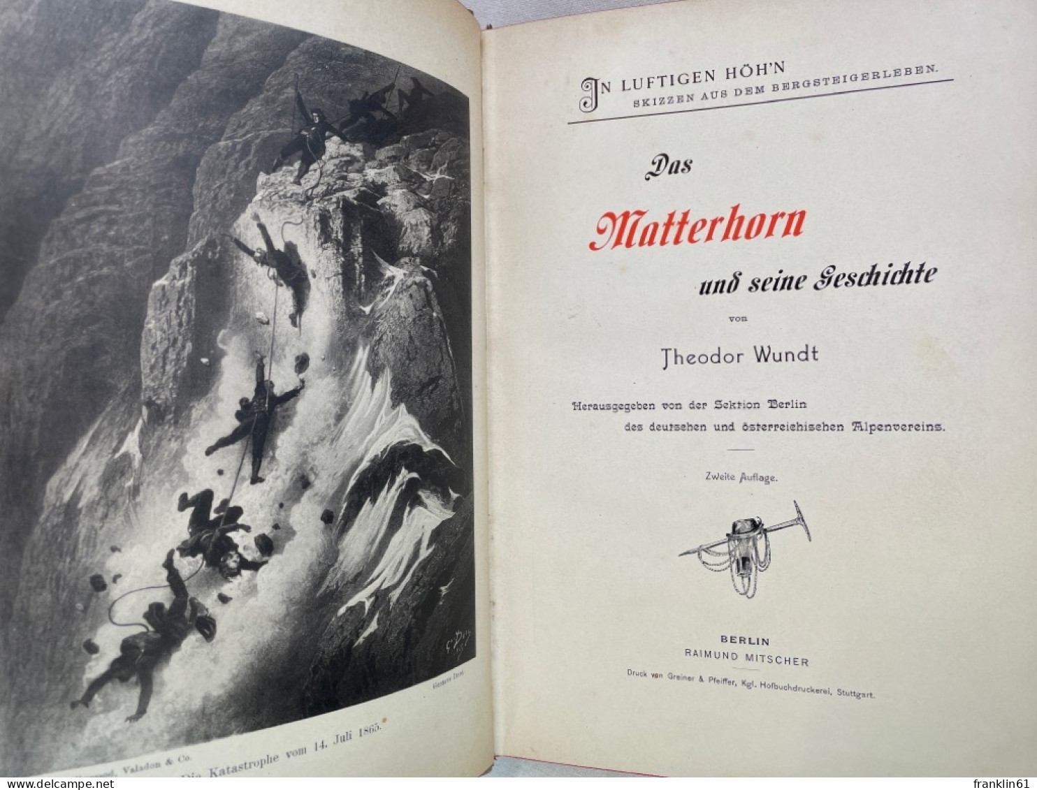 Das Matterhorn Und Seine Geschichte. - Sport