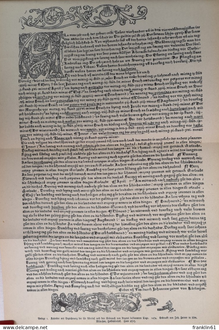 Der Arzt Und Die Heilkunst In Der Deutschen Vergangenheit. - 4. Neuzeit (1789-1914)