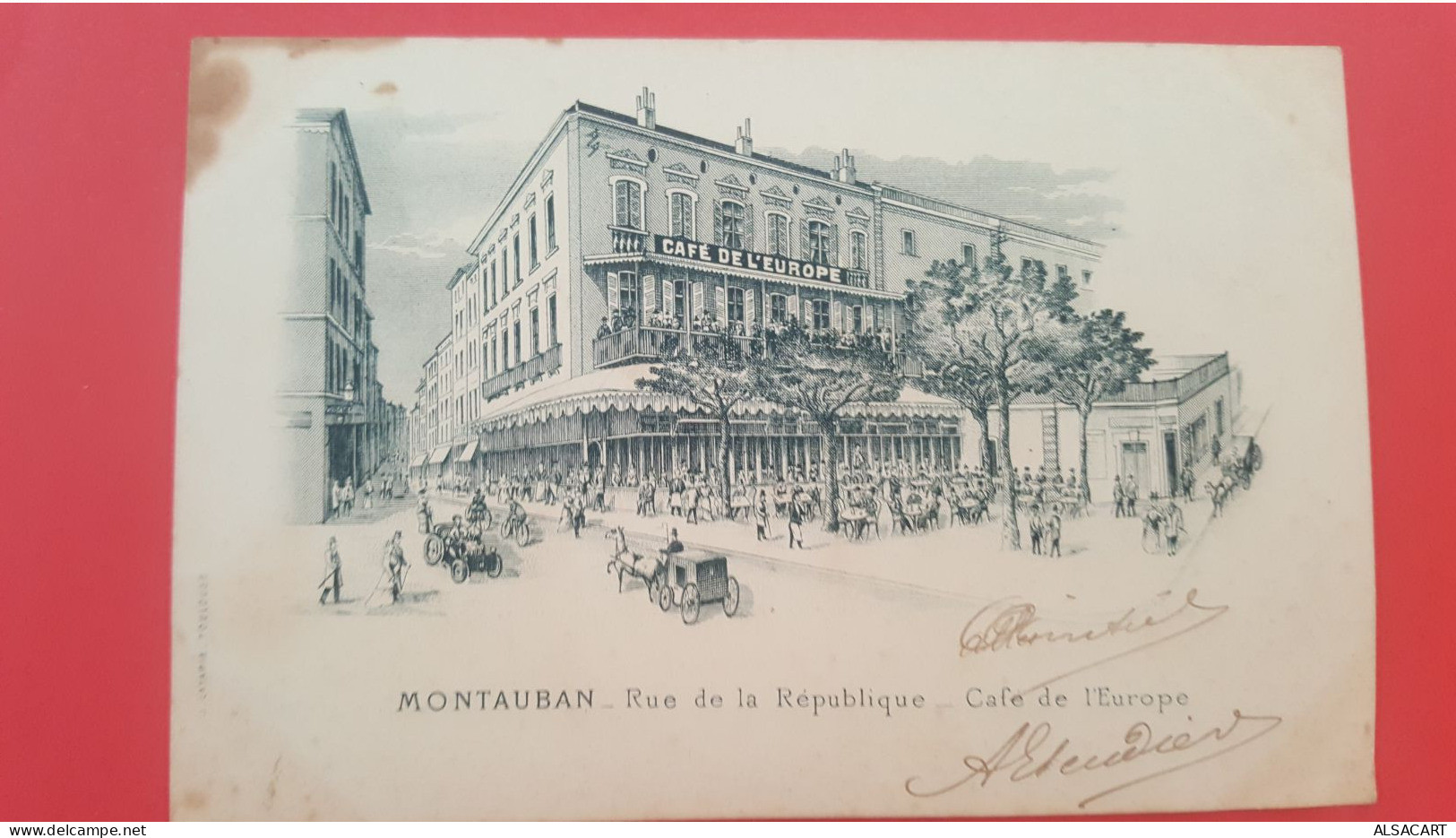 Montauban , Rue De La République , Café De L'europe - Montauban