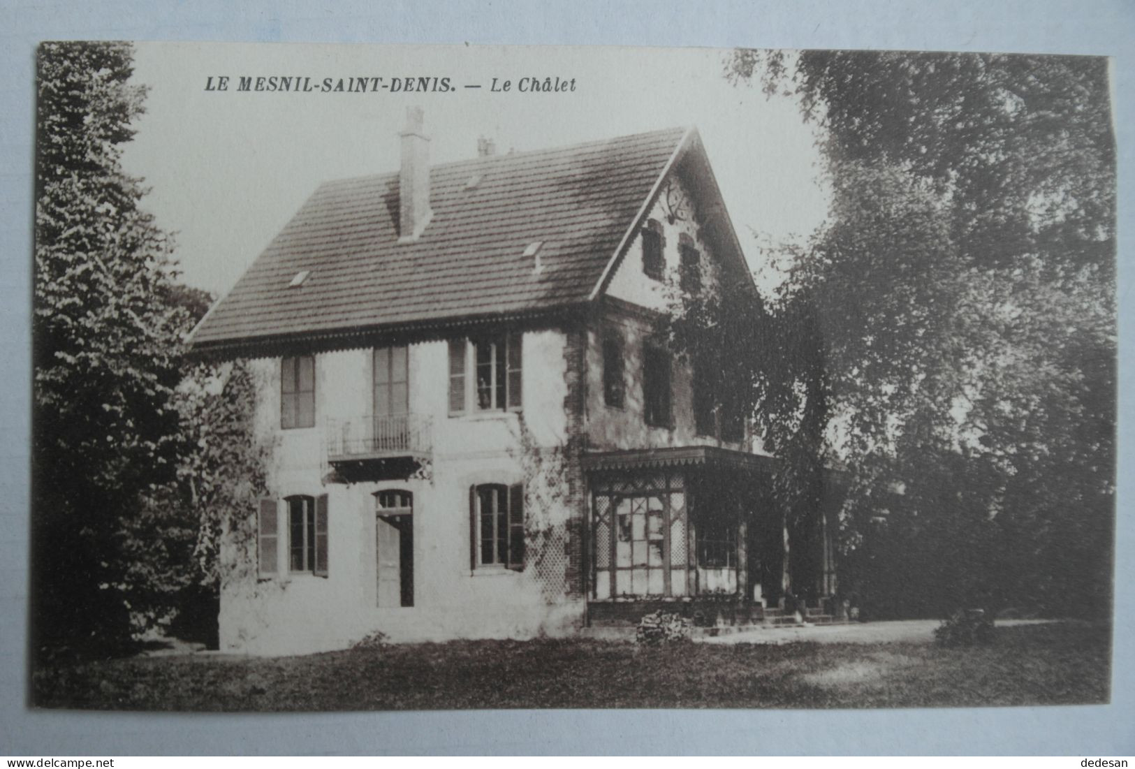 Cpa Le Mesnil St Denis Le Châlet - TER50 - Le Mesnil Saint Denis