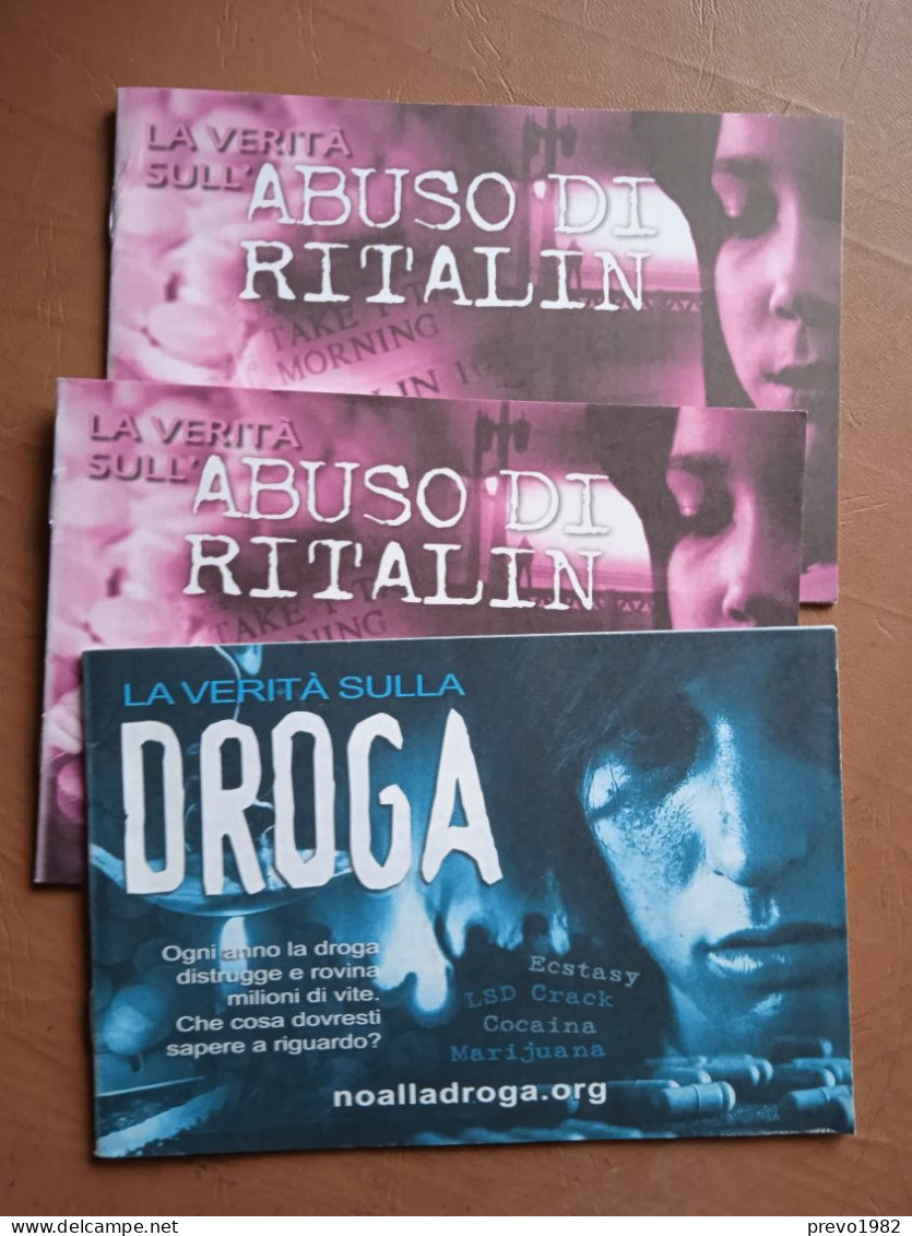 Depliants Informativi - La Verità Sull'abuso Di Ritalin, La Verità Sulla Droga - Noalladroga.org - Salud Y Belleza