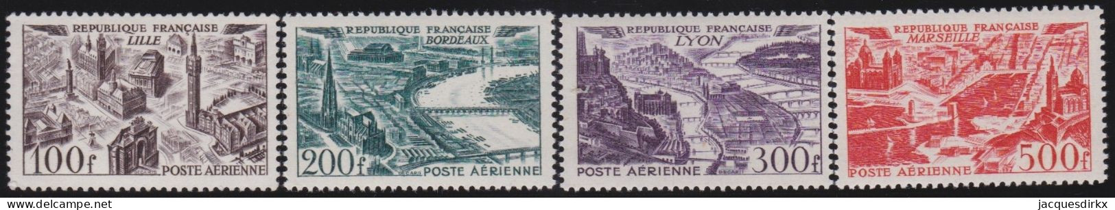 France  .  Y&T   .     PA 24/27  (2 Scans)       .    **   (24: *)  .    Neuf Avec Gomme Et SANS Charnière - 1927-1959 Mint/hinged