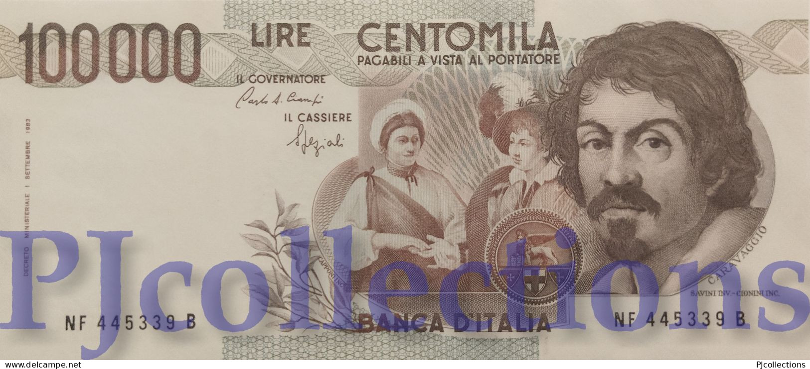 ITALIA - ITALY 100.000 LIRE 1983 PICK 110b UNC - 100.000 Lire