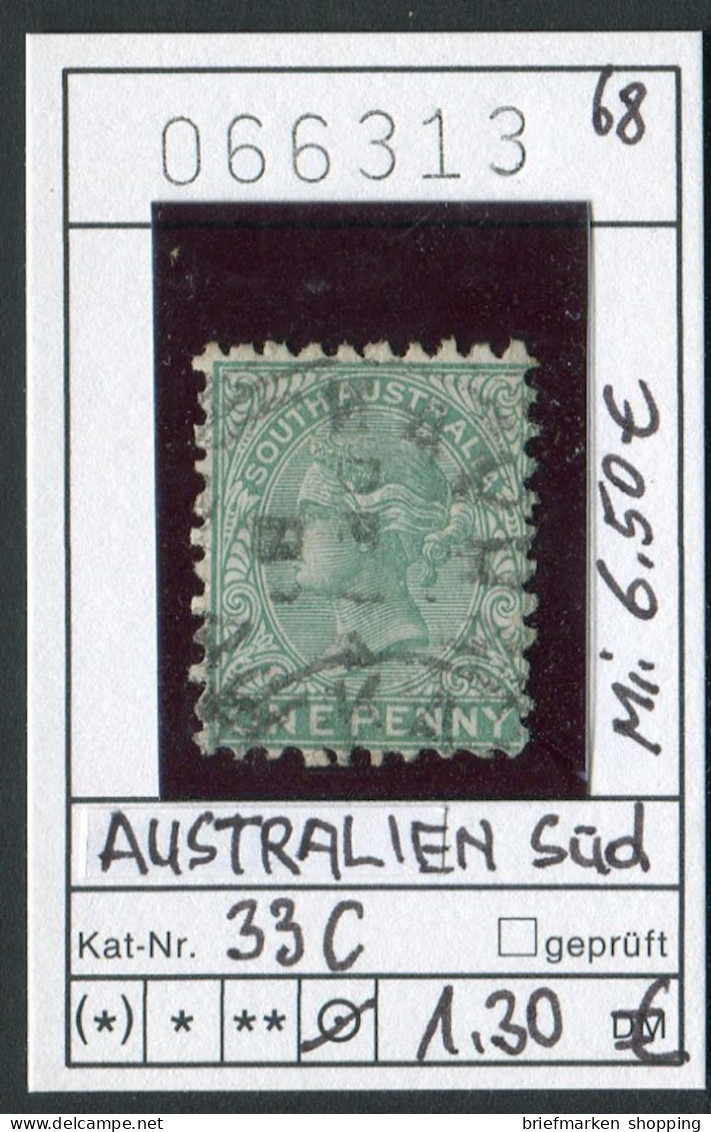 Süd-Australien 1868 - SA SOUTH AUSTRALIA 1868 - Michel 33c - Oo Oblit. Used Gebruikt - Oblitérés