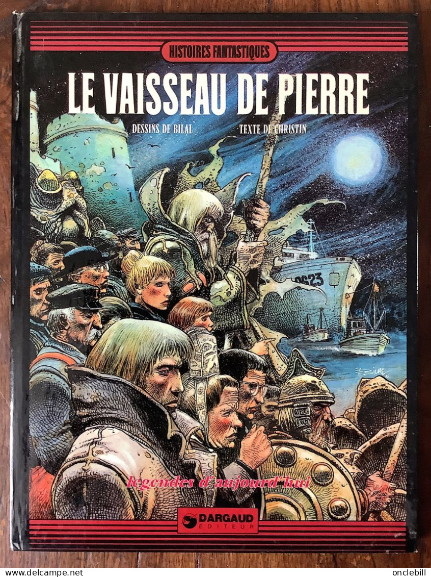 Enki Bilal Christin Le Vaisseau De Pierre édition Originale 1976 état Superbe - Tirages De Tête