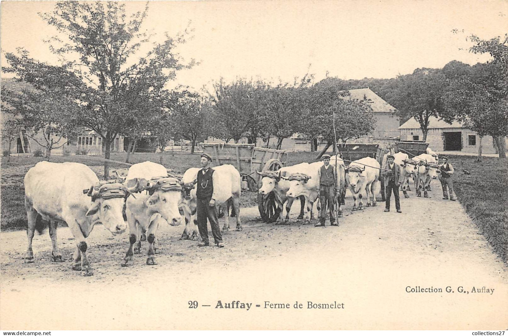 76-AUFFAY- FERME DE BOSMELET - Auffay