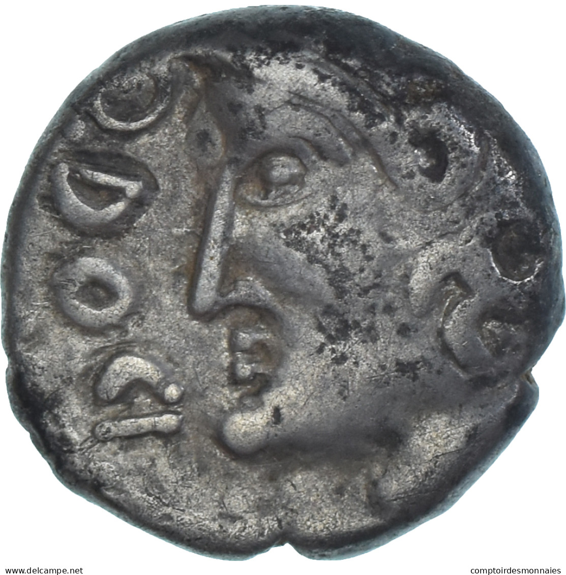 Monnaie, Séquanes, Quinaire, 1st Century BC, Q DOCI, TB+, Argent - Gauloises