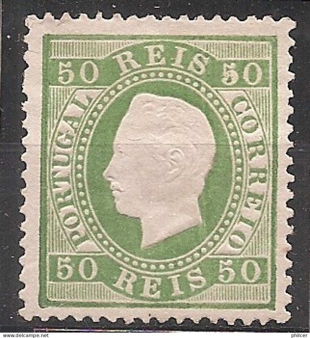 Portugal, 1870/6, # 41c Dent. 13 1/2, MNG - Nuevos