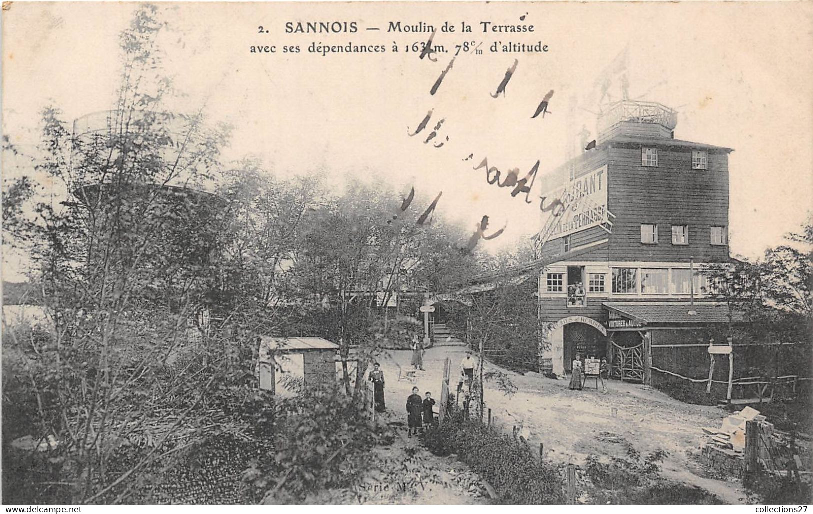 95-SANNOIS-MOULIN DE LA TERRASSE AVEC SES DEPENDANCE A 163 M - Sannois