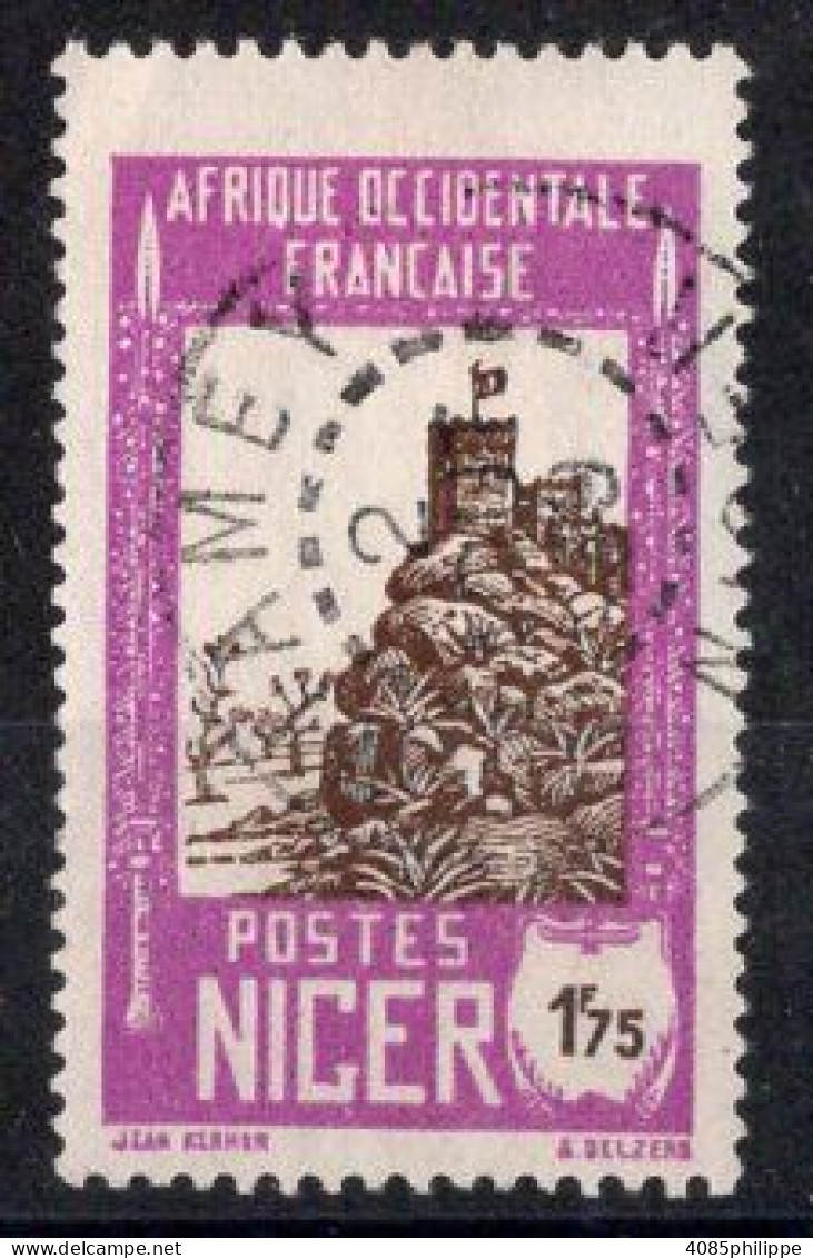 NIGER Timbre-poste N°47A Oblitéré NIAMEY TB Cote : 4.00€ - Usati