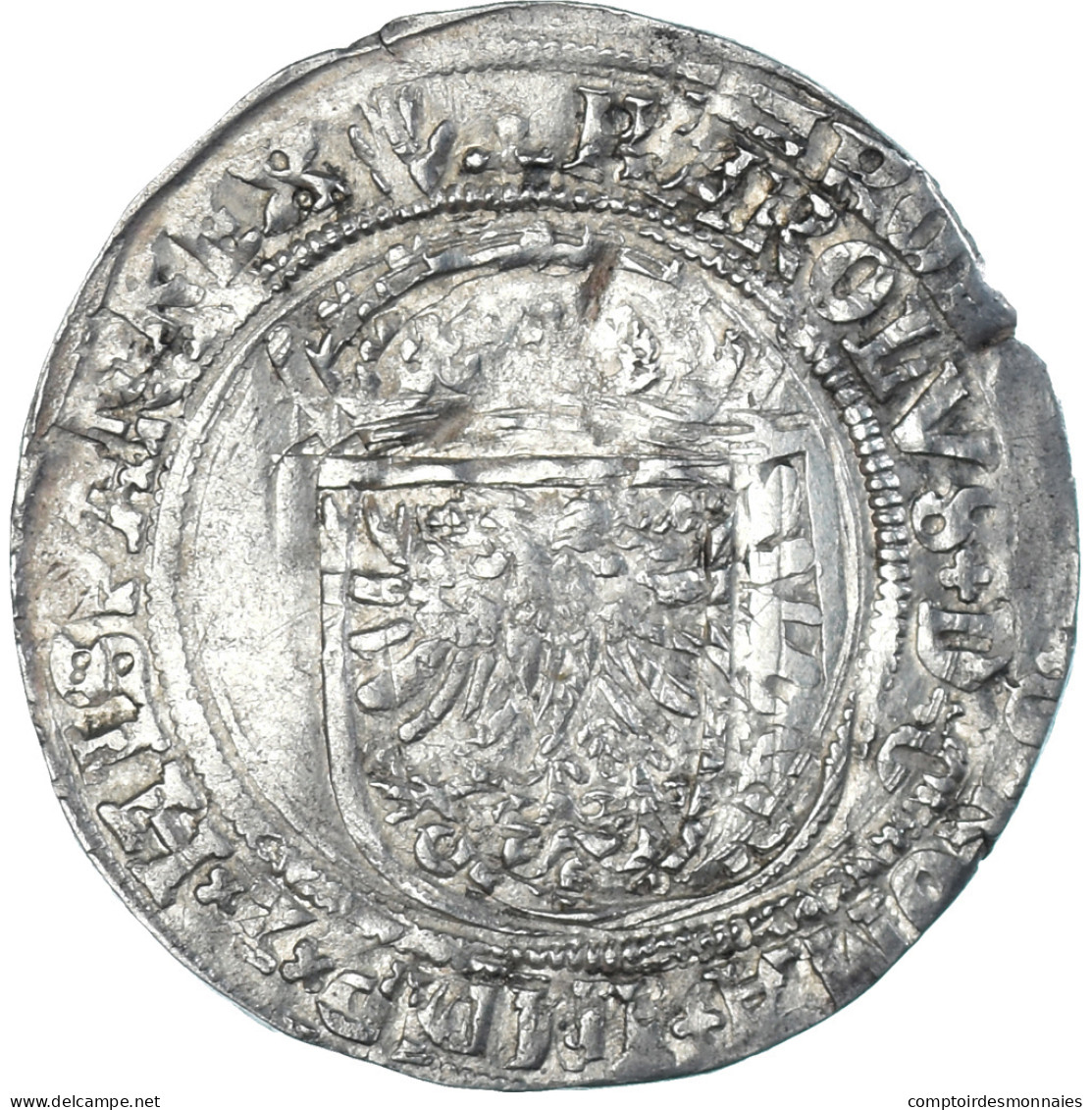 Monnaie, Pays-Bas, Duché De Brabant, Charles Quint, Real, 1521-1545, Anvers - Spanish Netherlands