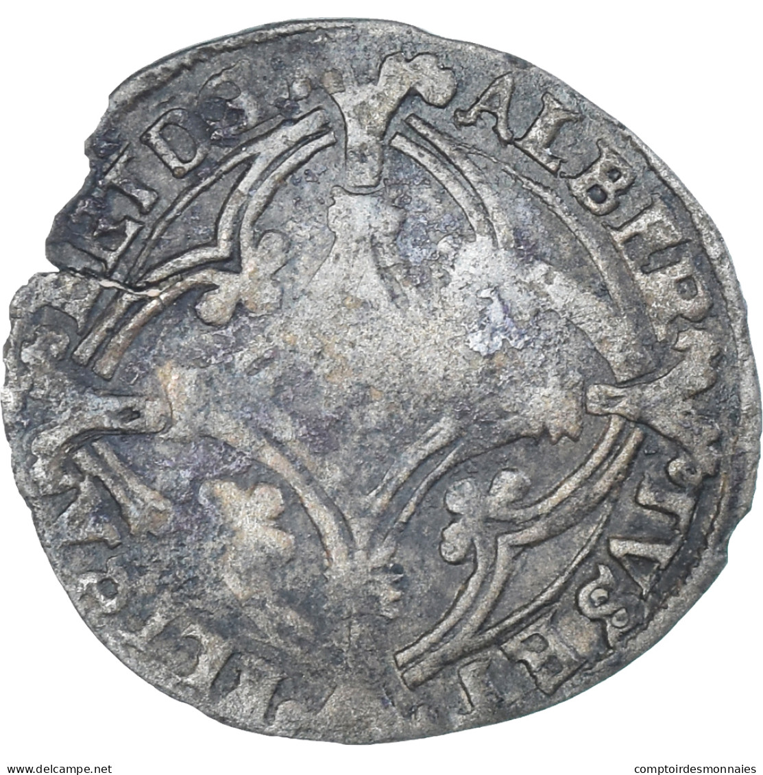 Monnaie, Pays-Bas Espagnols, Albert & Isabelle, Patard, 1615, Bruxelles, TB - Pays Bas Espagnols