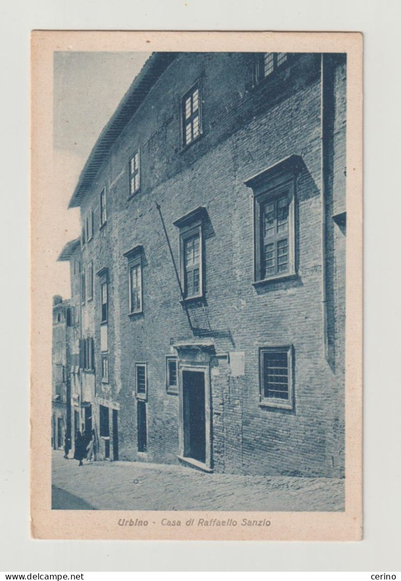 URBINO:  CASA  DI  RAFFAELLO  SANZIO  - FOTO  -  FP - Urbino