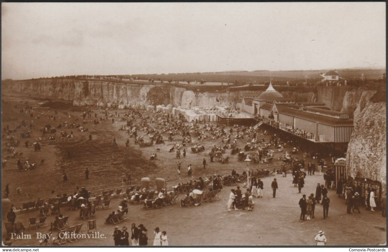 Palm Bay, Cliftonville, Kent, C.1920s - RP Postcard - Margate